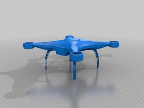 djı phantom quadcopter tarzı kabuk çerçeve r c araçlar dji In hayali 3d print model - Mito3D