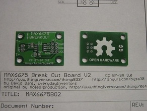 max6675 k-thermocouple adc breakout board v2 other eagle electronics sensor 3d print model - Mito3D