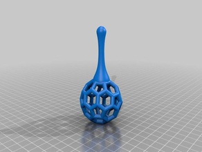 baby rattle toys & games 3d print model - Mito3D