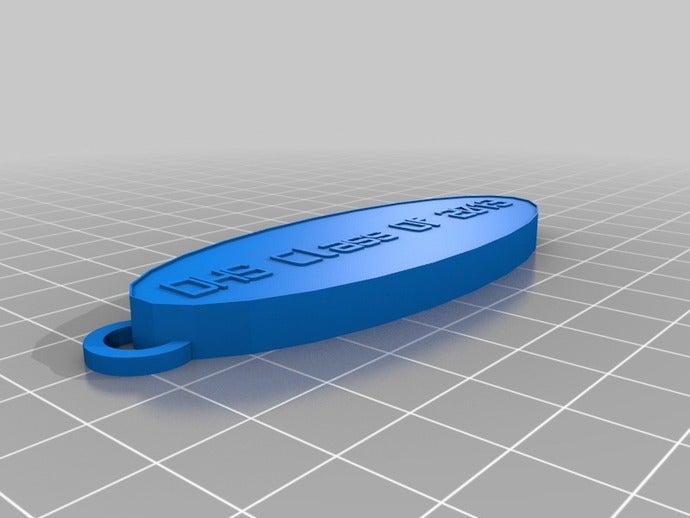 5-7-2013 dhs keychains customized 3D print model - Mito3D