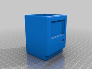 macintosh card holder full size version office 3d print model - Mito3D