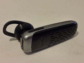 orecchio-montaggio plantronics m25 telefono cellulare bluetooth auricolare 3d print model - Mito3D