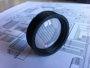 31mm lente titular herramientas de mano la óptica 3d print model - Mito3D