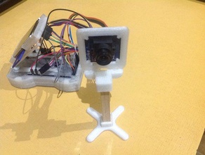 ov7670 module d'appareil-photo de montage l'électronique caméra 3d print model - Mito3D