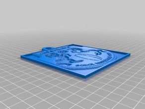 rugby ostrava 2d art customized 3d print model - Mito3D