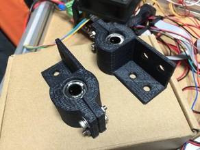 corexy piezas de 8 mm del eje titular en el z guid Impresora 3d las 3d print model - Mito3D