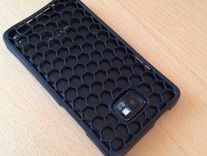 galaxy s2 honeycomb Fall Handy gt-i9100 Telefon samsung 3d print model - Mito3D