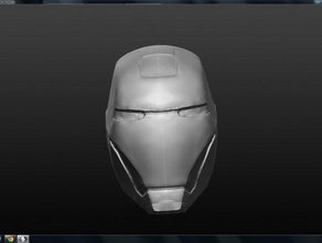 iron man helmet toy & game accessories 3d print model - Mito3D