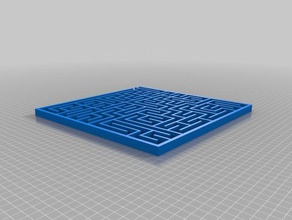 mazer puzzles customized 3d print model - Mito3D