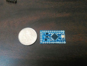 arduino pro mini ftdi card holder electronics case mount 3d print model - Mito3D