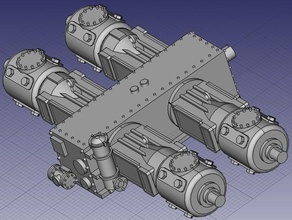 gas compressor 3d printing 3d print model - Mito3D