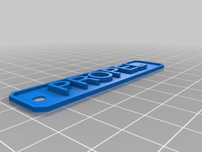 my customized simple propel signs & logos 3d print model - Mito3D