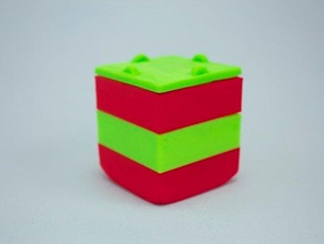 puzzle box other container household jigsaw useful 3d print model - Mito3D