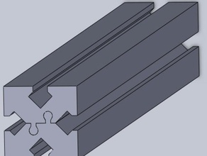 imprimable rail à trous d'autres 3d le mont supportless t-slot utile 3d print model - Mito3D