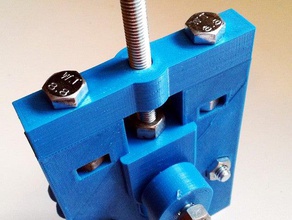 mini roll bender calandra macchine utensili rotolo di tubo piegatura 3d print model - Mito3D