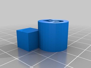 test de la cube L'impression 3d 3d print model - Mito3D