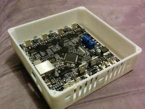 smoothieboard case 3d printer accessories box mount 3d print model - Mito3D
