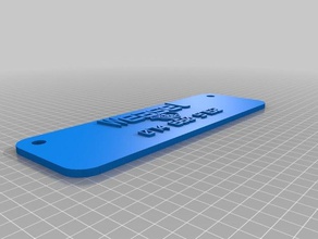 weasel sinais e logotipos personalizado 3d print model - Mito3D