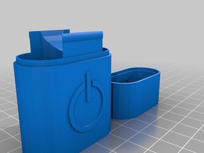 taşınabilir Pil Kutusu ımr 18490 pil hobi 3d print model - Mito3D
