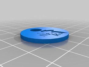 nerv-key ring-tag Ringe evangelion 3d print model - Mito3D