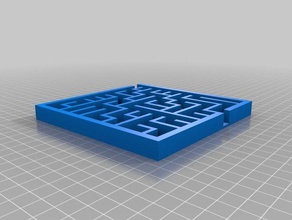 labirinto mago algoritmo di generazione demo i puzzle su misura 3d print model - Mito3D