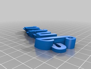 jonathan keychain organization customized 3d print model - Mito3D