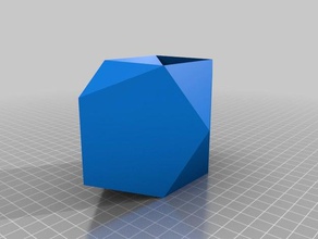 bilunabirotunda tunnel math bonnie johnson polyhedra polyhedron regular polygons stewart torus 3d print model - Mito3D