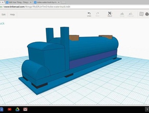 delikler su kamyonu 3d baskı 3d print model - Mito3D