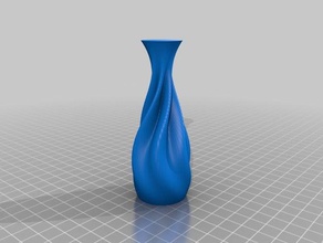 silky vase 2 containers customized 3d print model - Mito3D