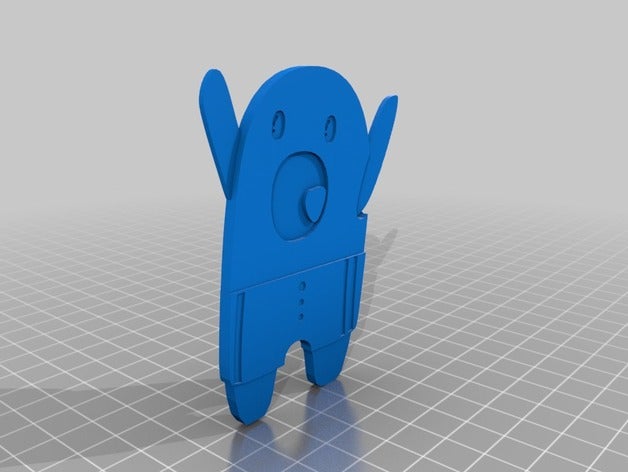 nichosi 1 aprile badge 3D print model - Mito3D