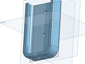 mophie tutucu kullanarak ek olarak cep telefonu 3d print model - Mito3D