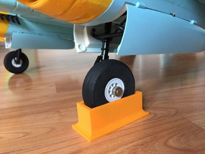 ulaştırma rc uçak durun r c araçlar 110 bf durafly hobbyking messerschmitt dur ulaşım velcro 3d print model - Mito3D