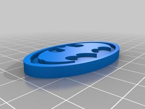 batman logo signs & logos symbol 3d print model - Mito3D