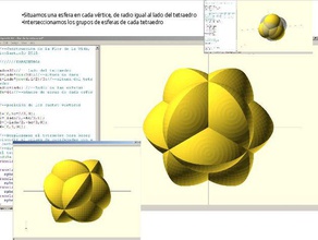 fiore di vita flor vida matematica arte 3d print model - Mito3D