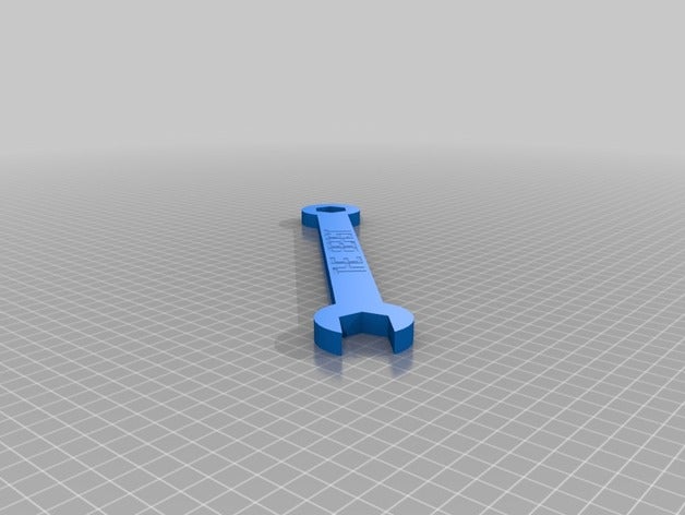 21mm Schraubenschlüssel Tier tools kundengebundene 3D print model - Mito3D