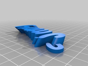 jimmy giro organización personalizado 3d print model - Mito3D