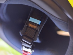 additional helmet belt loop automotive hack motorcycle 3d print model - Mito3D