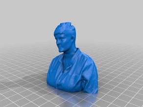 3d scan steph grimes people 3d print model - Mito3D