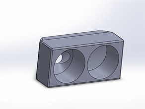 3in Lautsprecher-Gehäuse audio - 3d print model - Mito3D
