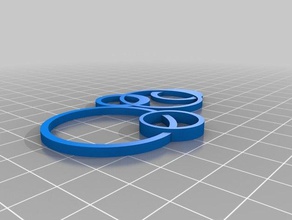 anillos collar2 jewelry customized 3d print model - Mito3D