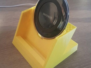 wireless-Ladegerät-dock Handy samsung wireless-Ladegerät 3d print model - Mito3D