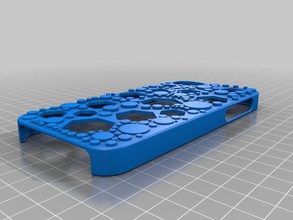 cell phone case mobile iphone 5 based upon design webmaster duann 3d print model - Mito3D