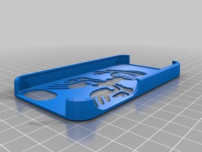 benim iphone şablon özelleştirilmiş durumda aksesuarlar 3d print model - Mito3D