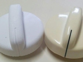 micro-ondas botão peças de substituição knob 3d print model - Mito3D