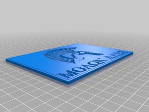 molon labe les signes et logos américain personnalisé don't tread moi patriote patriotique 3d print model - Mito3D