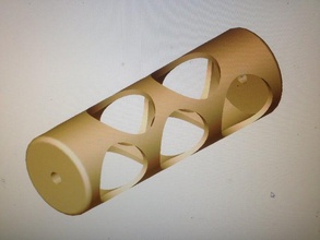 spool holder tube 3d printer accessories 3d print model - Mito3D