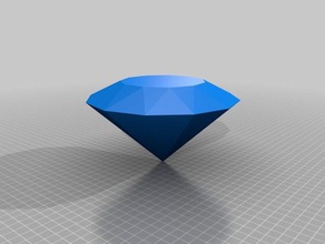 meine angepasste Diamant-customizer kundengebundene 3d print model - Mito3D