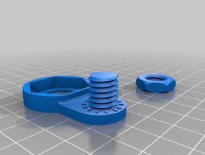 alternative z-probe bracket printrbot 3d printer accessories simple metal probe 3d print model - Mito3D