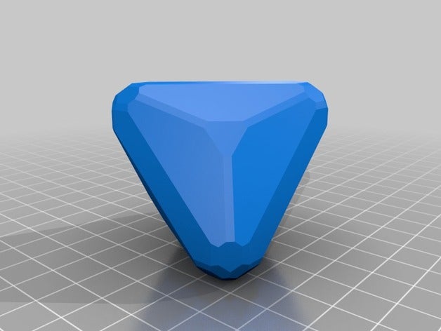crystal - tetrahedrite fisica & astronomia di cristallo cristallografia 3D print model - Mito3D