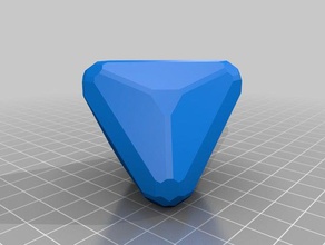 crystal - tetrahedrite Physik & Astronomie Kristallographie 3d print model - Mito3D